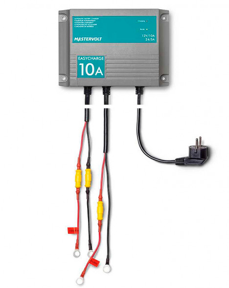 Влагозащищенное зарядное устройство EasyCharge, 10А, 2 выхода