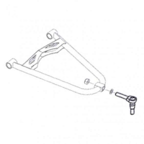 Опора шаровая верхнего рычага Sledex для Ski-Doo