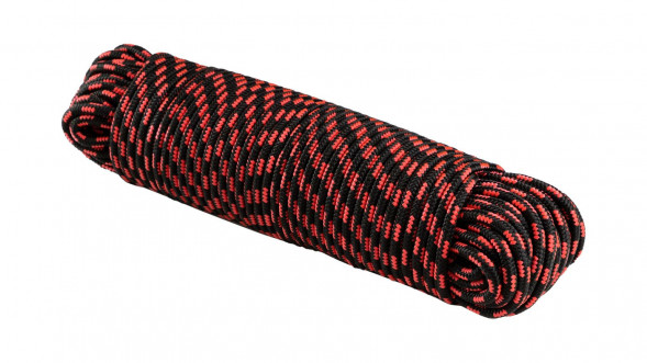 Шнур полипропиленовый плетеный d 8 мм, L 50 м