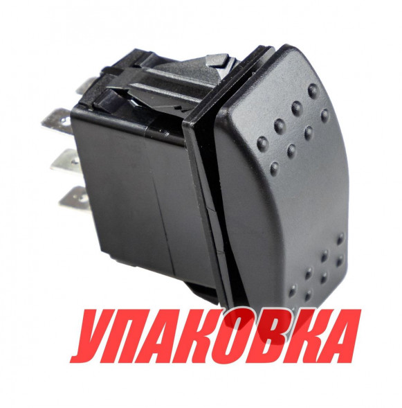Переключатель трехпозиционный ON-ON-ON 12 В/20А 6Р (упаковка из 25 шт.)