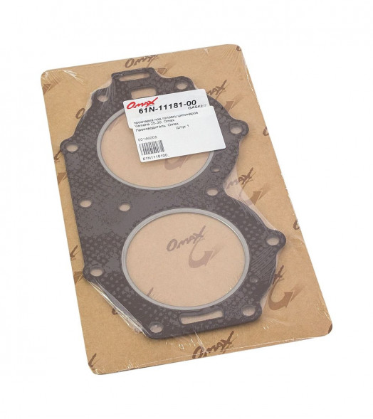 Прокладка под головку цилиндров Yamaha 25B/30H, Omax (упаковка из 20 шт.)