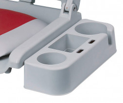 Держатель  для  напитков и мелких вещей, серый