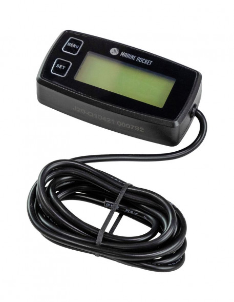 Тахометр универсальный со счетчиком моточасов с подсветкой и сменной батарейкой