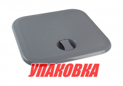 Люк смотровой 373 х 373 мм, серый (упаковка из 5 шт.)