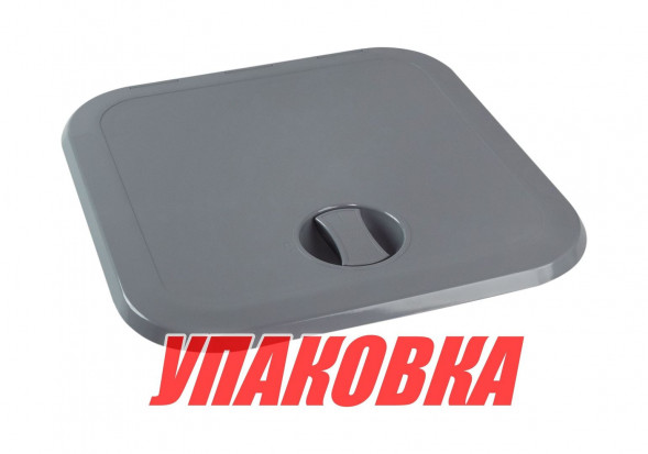 Люк смотровой 373 х 373 мм, серый (упаковка из 5 шт.)
