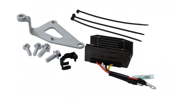 Выпрямитель-регулятор Suzuki DF9.9B/15A/20A, (с крепежом), (ручной стартер)