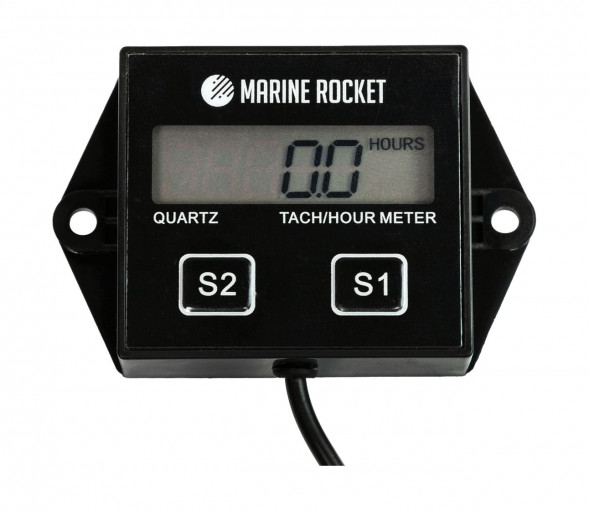 Тахометр универсальный со счетчиком моточасов, сменная батарейка