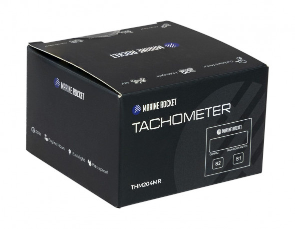 Тахометр универсальный со счетчиком моточасов, сменная батарейка