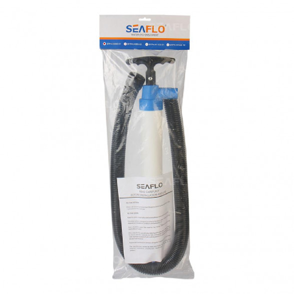 Помпа водооткачивающая ручная SeaFlo поршневая, 31,4 л/мин, патрубок 25 мм, длина 990мм