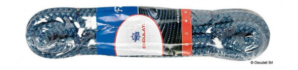 Веревка из сверхпрочного полиэфира с огонами для крепления кранца, d10 мм, L2 м, белый (упаковка из 4 шт.)