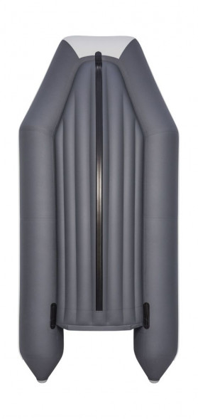 Надувная лодка ПВХ, АКВА 3200 НДНД, графит/светло-серый