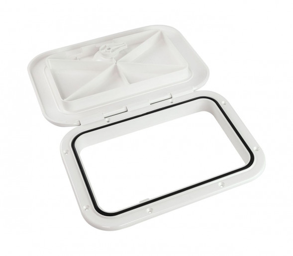 Люк 280х375 мм, белый (упаковка из 2 шт.)