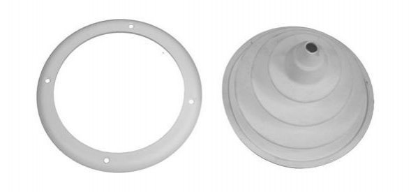 Уплотнитель для тросов управления белый, д. 152 мм