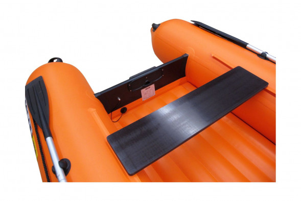 Надувная лодка ПВХ, SOLAR-330 К (Оптима), оранжевый