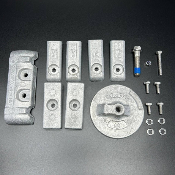 Набор анодов алюминиевых ANODE KIT(ALUM) MERCURY Verado 200-300 6-Cyl QS