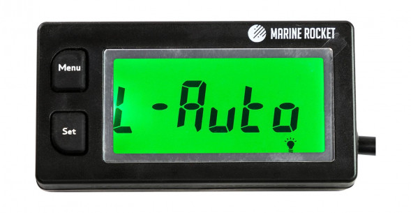 Тахометр универсальный со счетчиком моточасов, вольтметром с подсветкой и сменной батарейкой