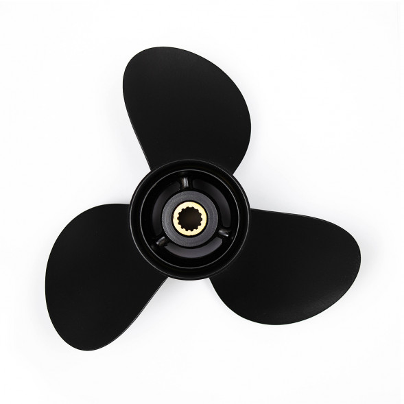 Винт гребной  Skipper для Mercury 6-15HP, диаметр 9 1/4&quot; алюминиевый, лопастей - 3, шаг 12&quot;