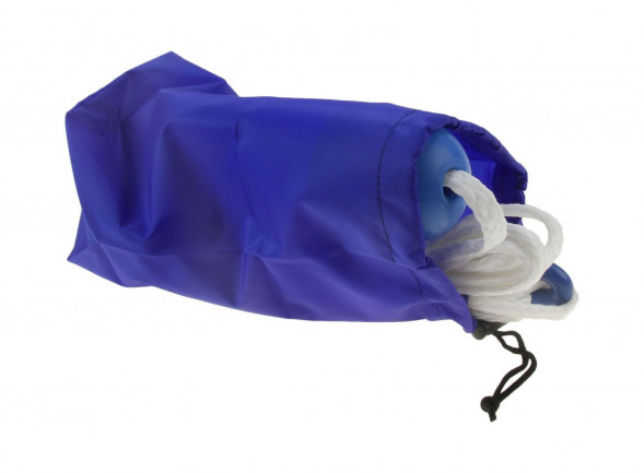 Якорь Дэнфорта 1 кг в пластиковой оболочке с веревкой 4,5 м и поплавком