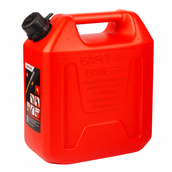 Канистра пластиковая для бензина SeaFlo Пластик, 10л