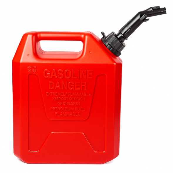 Канистра пластиковая для бензина SeaFlo Пластик, 10л