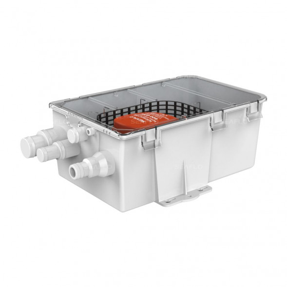 Помпа для ванной водооткачивающая с боксом SeaFlo 600 галлон/час, патрубок 19 мм, 12V