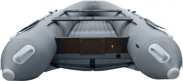 Надувная лодка ПВХ, SOLAR-350 К (Оптима), cерый
