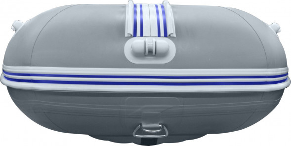 Надувная лодка ПВХ, SOLAR-350 К (Оптима), cерый