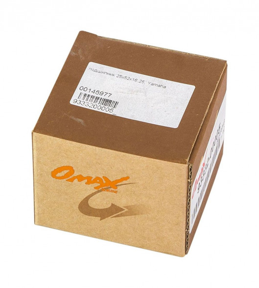 Подшипник 25х52х16.25, Yamaha, Omax