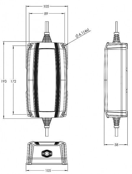 Зарядное устройство Blue Smart IP65 Charger, 10А