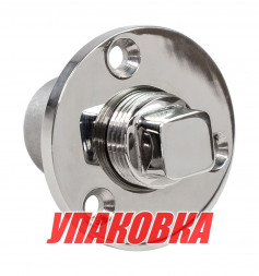 Шпигат нерж. 24,5мм с резьбовой пробкой, Marine Rocket (упаковка из 20 шт.)