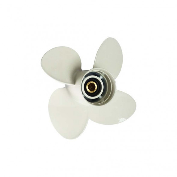 Винт гребной  Skipper для Yamaha 60-140HP, диаметр 12,5&quot; алюминиевый, лопастей - 4, шаг 19&quot;