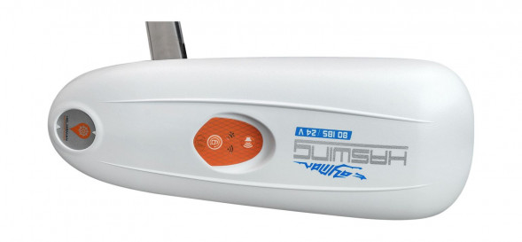 Троллинговый электромотор Haswing Cayman B 80 lbs/152 см/24v/GPS (электроякорь), белый