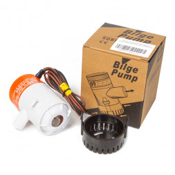Помпа водооткачивающая SeaFlo трюмная, 24V 350 галлон/час, патрубок 19 мм