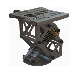 Стойка амортизационная Практик 300S v2, оцинкованная, окрашенная RAL 9023