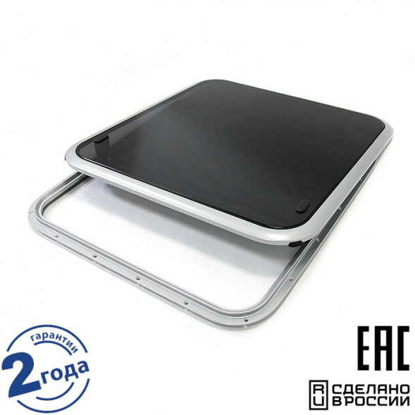 Люк палубный сдвижной Альбатрос ACR (акрил) 850x800