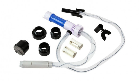 Насос электрический для перекачки топлива на батарейках 90см с автоотключением, Marine Rocket (упаковка из 40 шт.)