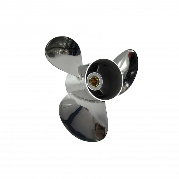 Винт гребной  Skipper для Honda 25-30HP, диаметр 10" нержавеющий, лопастей - 3, шаг 14", Honda