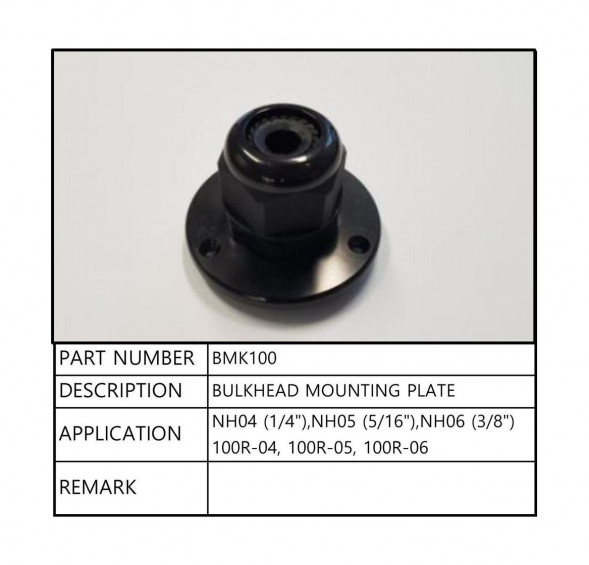 Муфта для гидравлического шланга через переборку, Sea First