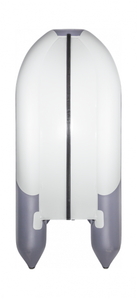 Надувная лодка ПВХ, Ривьера Компакт 3600 СК Комби, светло-серый/графит
