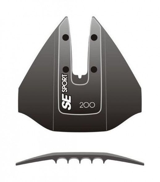 Гидрокрыло для подвесного лодочного мотора 8-40 л.с. черное