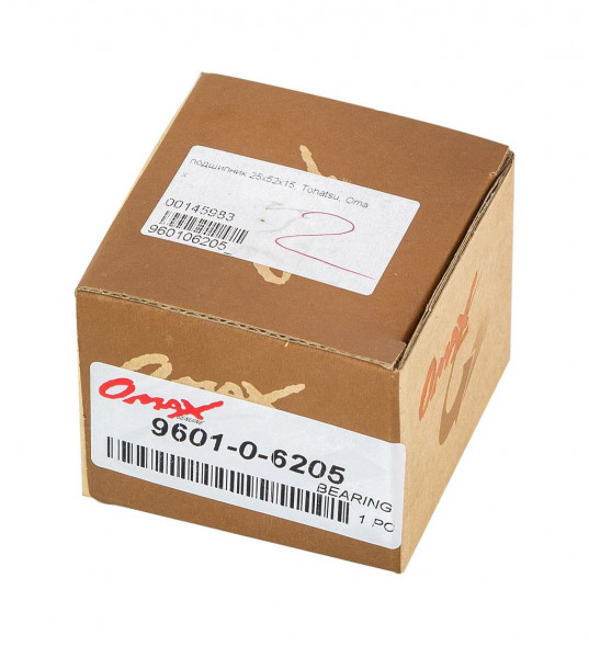 Подшипник 25х52х15, Tohatsu/Mercury, Omax