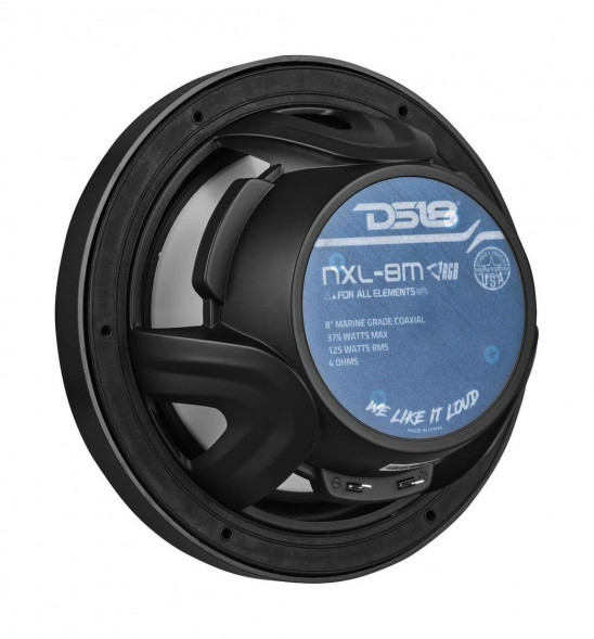 Морская акустика RGB 8" NXL-8M/BK, DS18