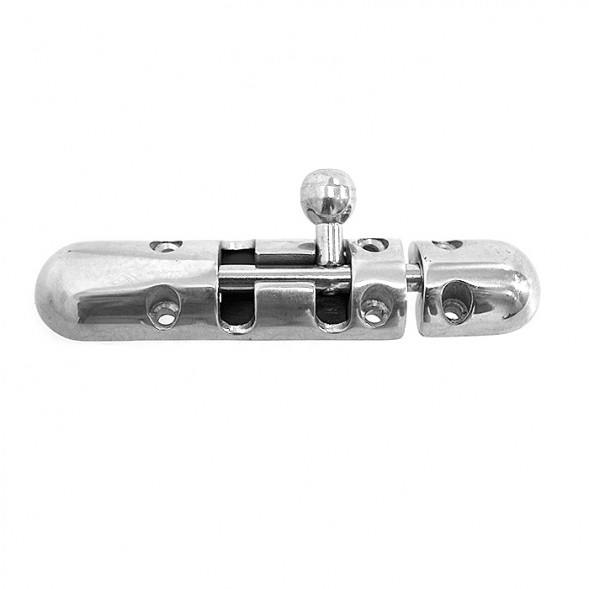 Задвижка дверная 88x18 мм, нерж.сталь