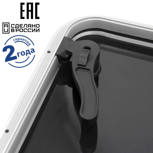 Люк палубный распашной низкопрофильный Фрегат 461х461 R42.5