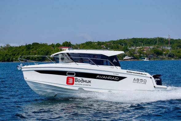 Катер AVANRAID A850 ADVENTURE с Suzuki DF300APX