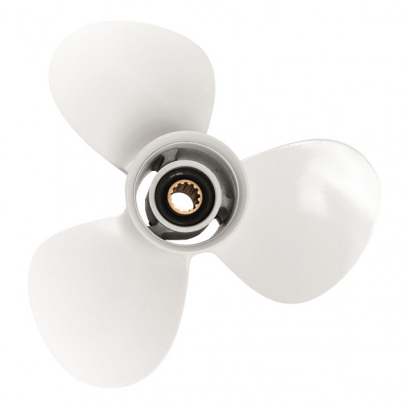 Винт гребной  Skipper для Yamaha 40-60HP, диаметр 11 1/4&quot; алюминиевый, лопастей - 3, шаг 14&quot;