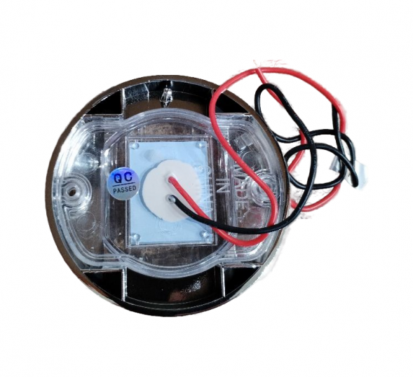 Огонь кормовой круглый, хромированный, Marine Rocket