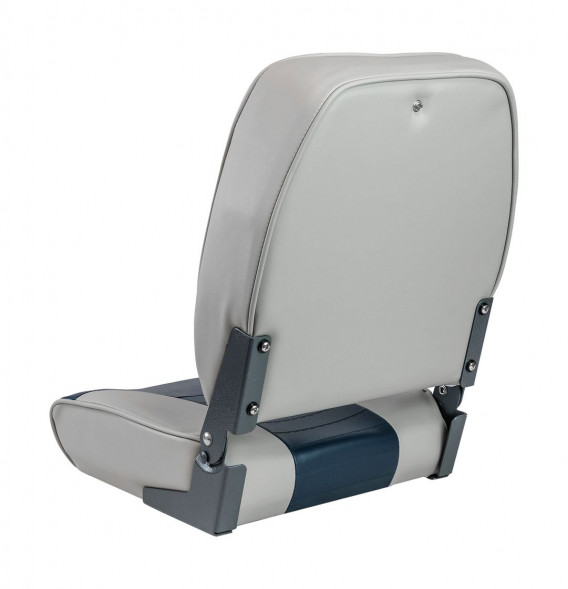 Кресло мягкое складное Marine Rocket, обивка винил, цвет серый/синий (упаковка из 4 шт.)