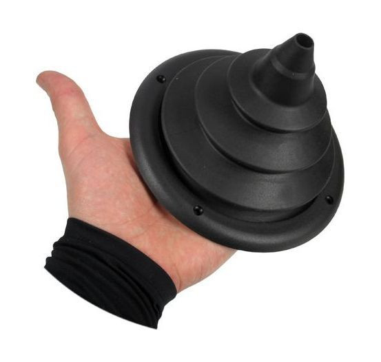 Уплотнитель для тросов управления черный, д. 152 мм (упаковка из 10 шт.)