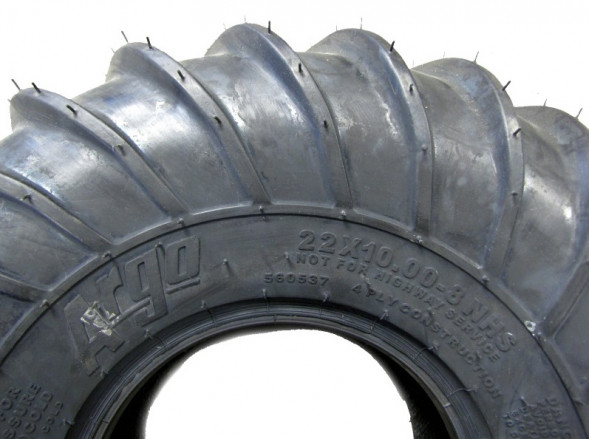 Шина ARGO 22x10-8  низкого давления, бескамерная. Для модели Conquest, Vanguard